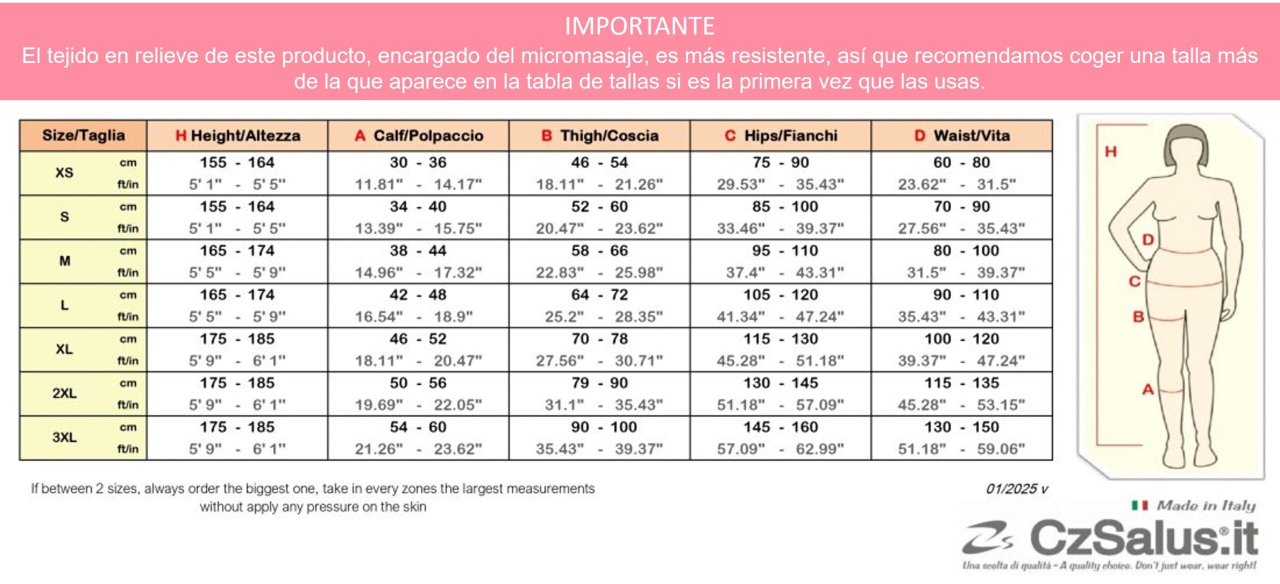 Mallas de verano para lipedema y linfedema compresión Clase 2 - Imagen 3